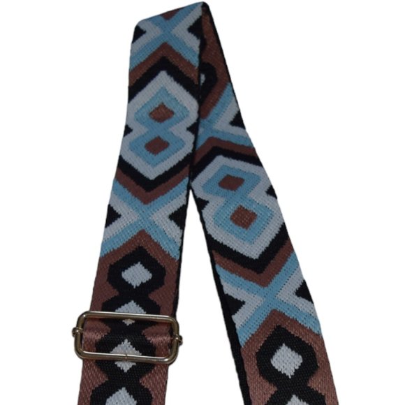 Trendy Wide Guitar Strap Bag Handbag Crossbody Purse Shoulder Sling Repl… - Picture 2 of 3